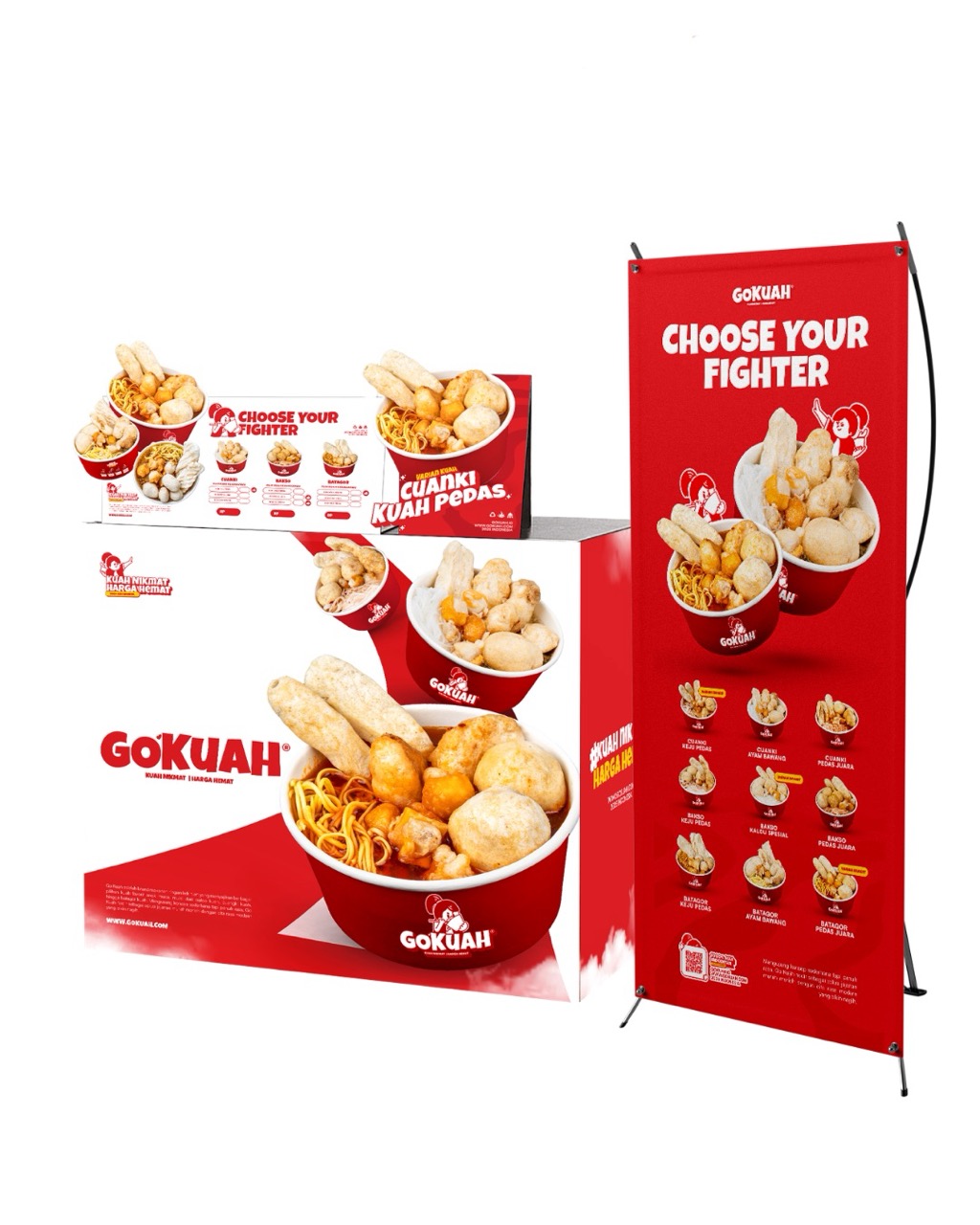 Paket Basic Go-Kuah - Booth Besar Kemitraan F&B